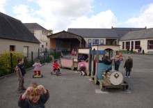 Jeux cour maternelle